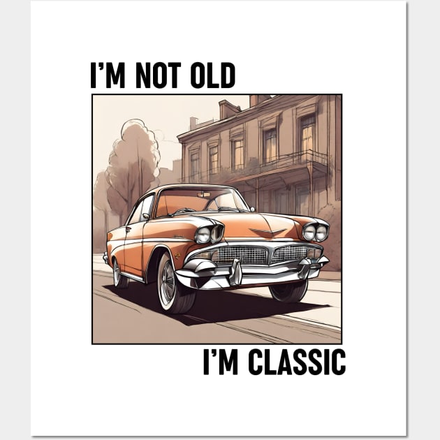 Classic Car Wall Art by DMS DESIGN